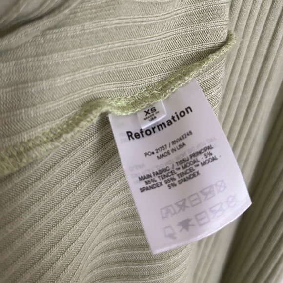 Reformation Bliss Maxi Dress in Green - Picture 7 of 8